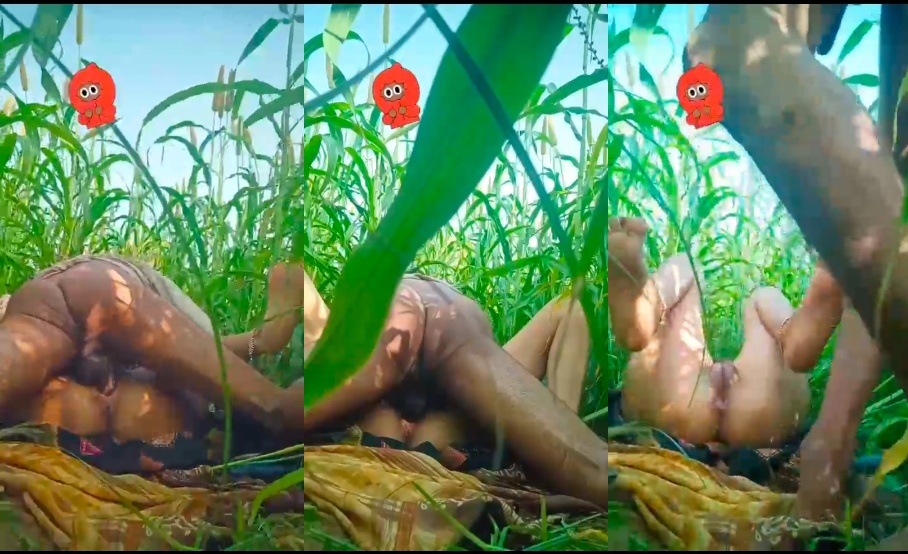 Village Girl sexy back shots with romance amazing